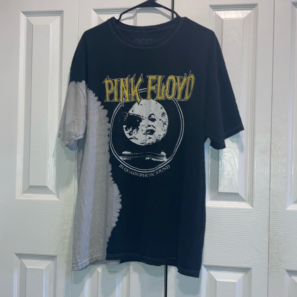 pink floyd graphic tie dye t shirt size M